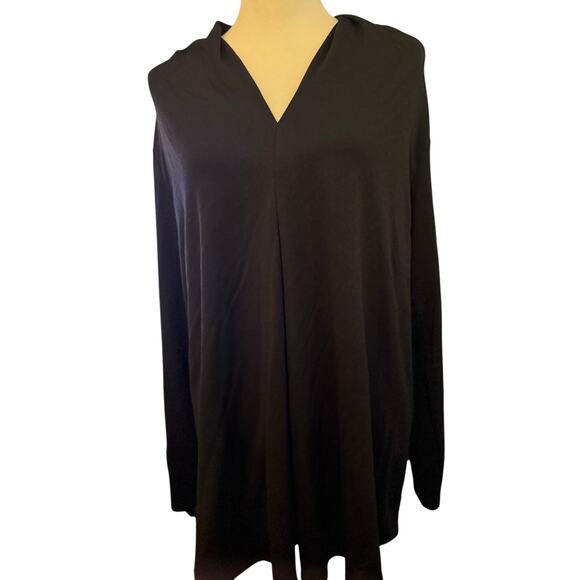 Soft Surroundings Black Modal Blend Tunic Top, Plus Size 2X - Picture 1 of 6